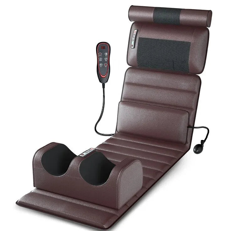 Full Body Massage Mat with Heat – Airbag Compression & Vibration Massage Cushion