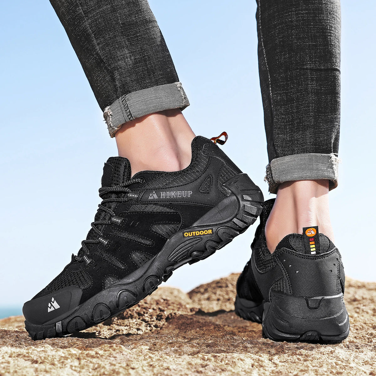 Men’s Trekking & Hiking Shoes – Wear-Resistant Outdoor Sneakers
