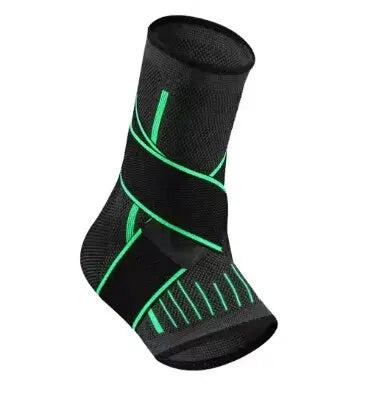 Ankle Compression Support Brace – Adjustable Sports Protection Sleeve