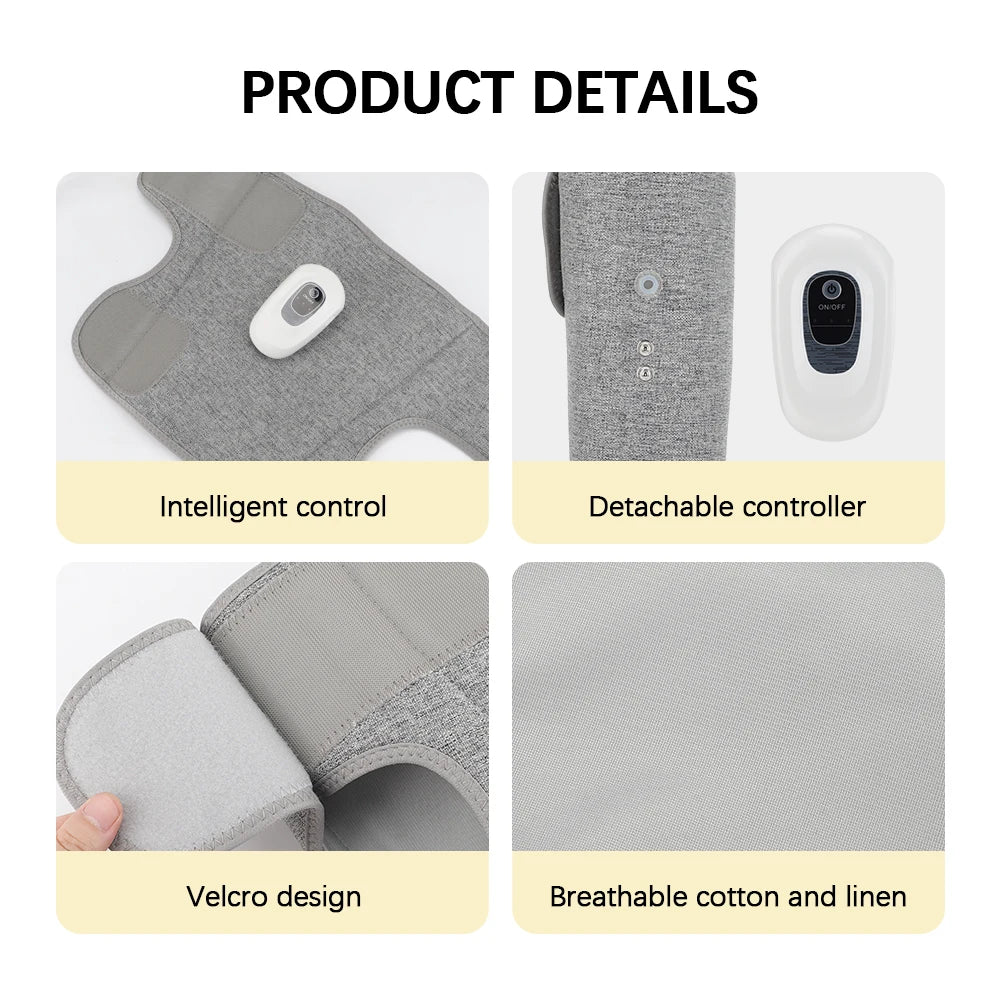 360° Air Compression Leg Massager – Wireless Calf Muscle Recovery