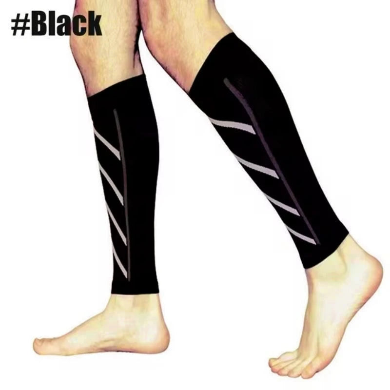Running Compression Calf Sleeves – 20–30mmHg Leg Support for Men & Women