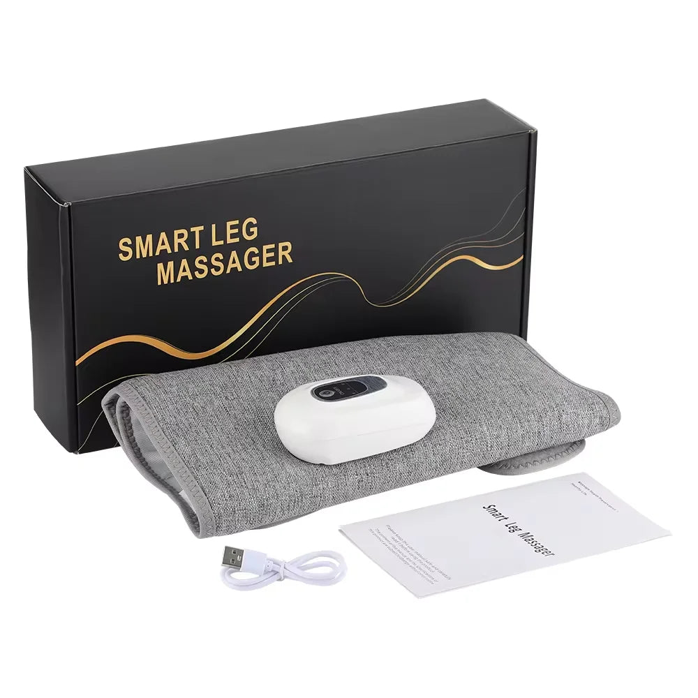 360° Air Compression Leg Massager – Wireless Calf Muscle Recovery