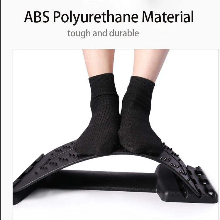 Adjustable Back Stretcher Board – Multi-Level Lumbar & Upper Back Support