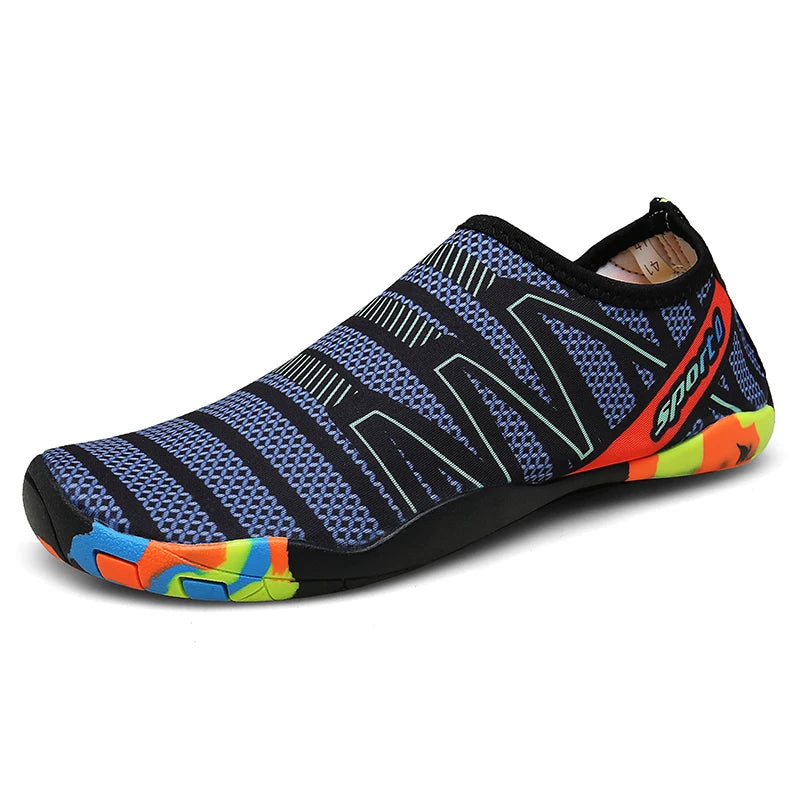 Unisex Aqua Water Shoes – Quick-Dry Barefoot Beach & Swim Sneakers