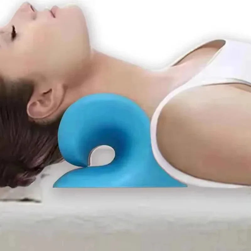 Portable Cervical Massage Pillow – Neck Alignment & Support Device