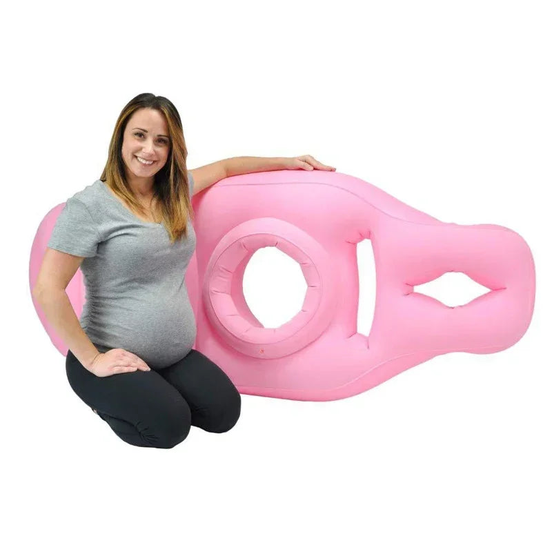 Inflatable Pregnancy Pillow & Support Mat – Comfortable Maternity Sleeping Cushion