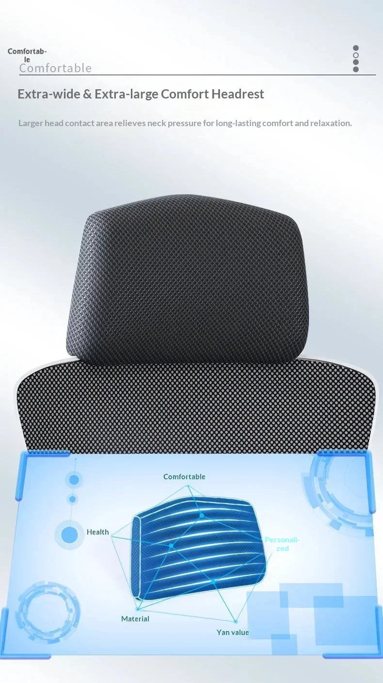 Adjustable Gaming & Office Chair – Reclining Ergonomic Comfort Seat