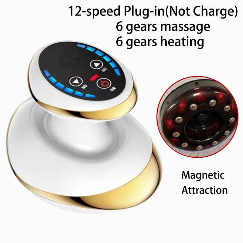 Electric Cupping Massager with Heat – Vacuum Therapy & Body Relaxation Device