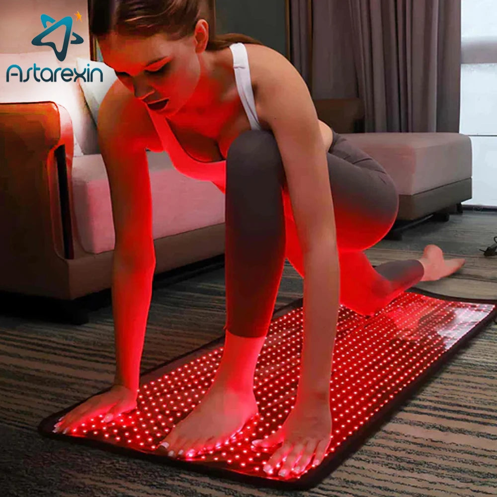 Red Light Therapy Heating Pad – Infrared 850nm Relief for Back, Waist & Shoulders