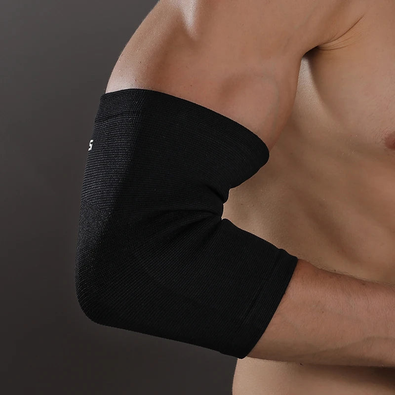Breathable Elbow Compression Sleeve – Elastic Arm Support Brace