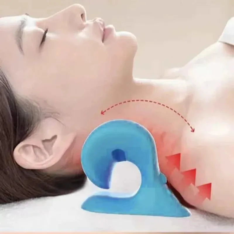 Portable Cervical Massage Pillow – Neck Alignment & Support Device