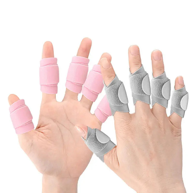 5-Piece Adjustable Finger Splint Set – Support Braces for Finger Stability & Protection