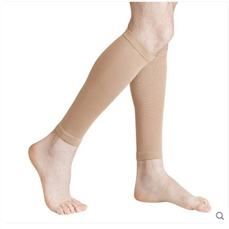 Running Compression Calf Sleeves – 20–30mmHg Leg Support for Men & Women
