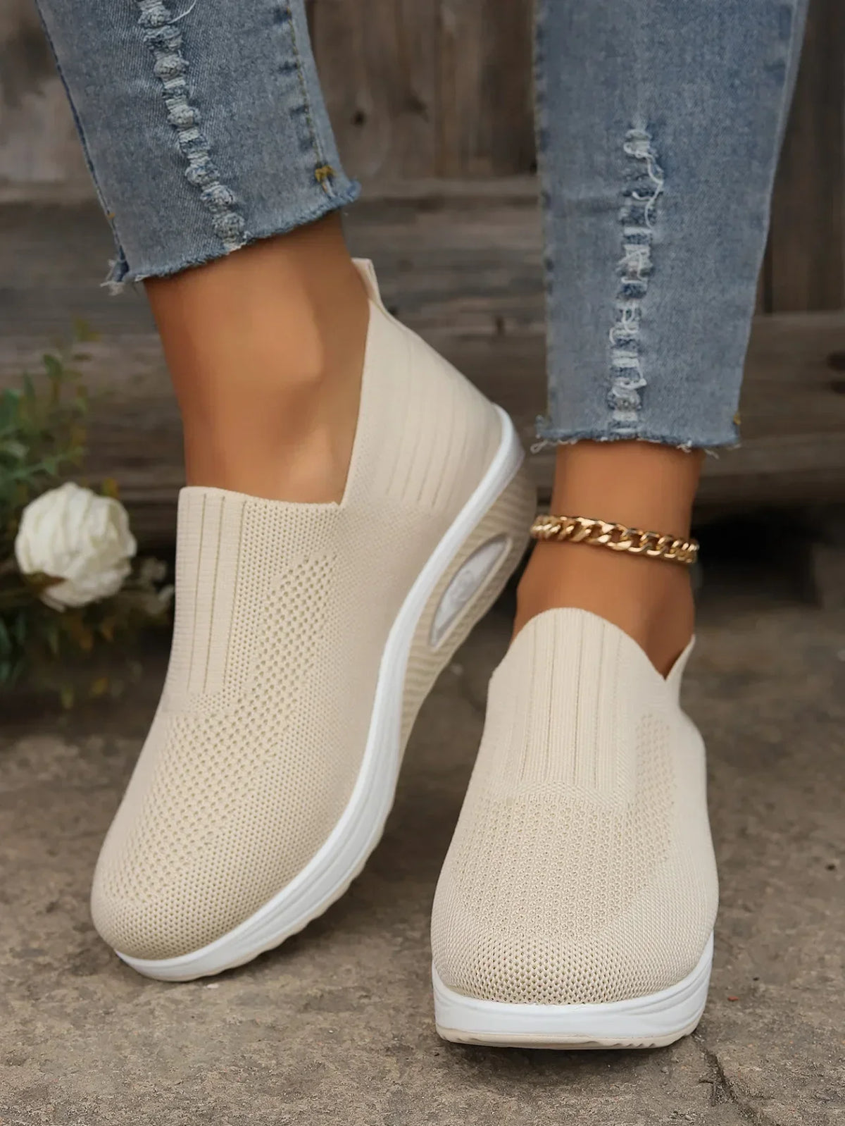 Women’s Breathable Air Cushion Running & Walking Sneakers