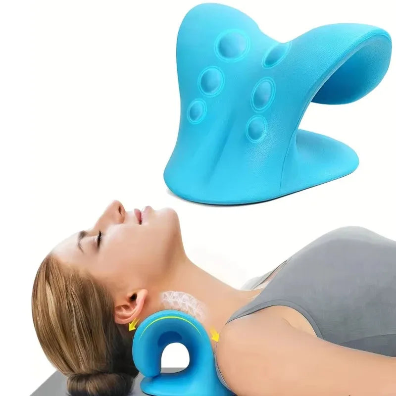 Portable Cervical Massage Pillow – Neck Alignment & Support Device