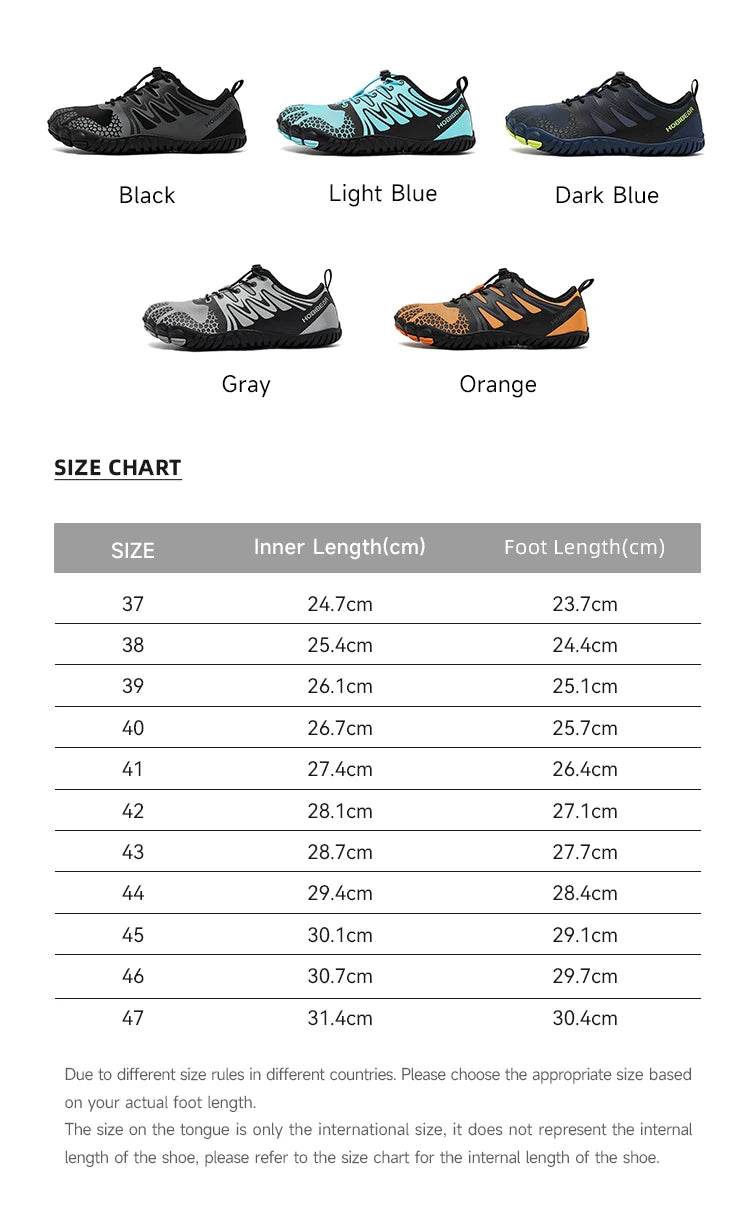 Unisex Wide Toe Barefoot Sneakers – Zero Drop Minimalist Walking Shoes