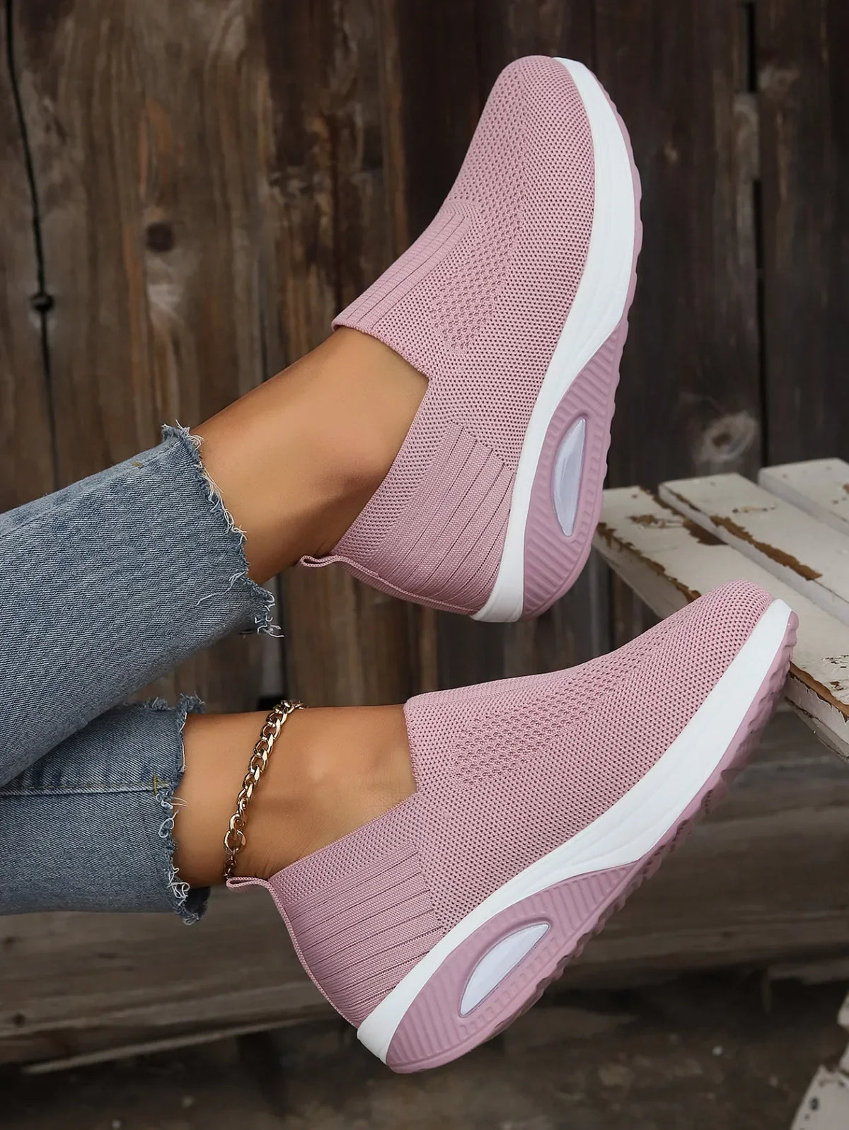 Women’s Breathable Air Cushion Running & Walking Sneakers