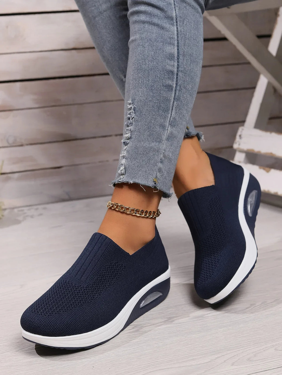 Women’s Breathable Air Cushion Running & Walking Sneakers