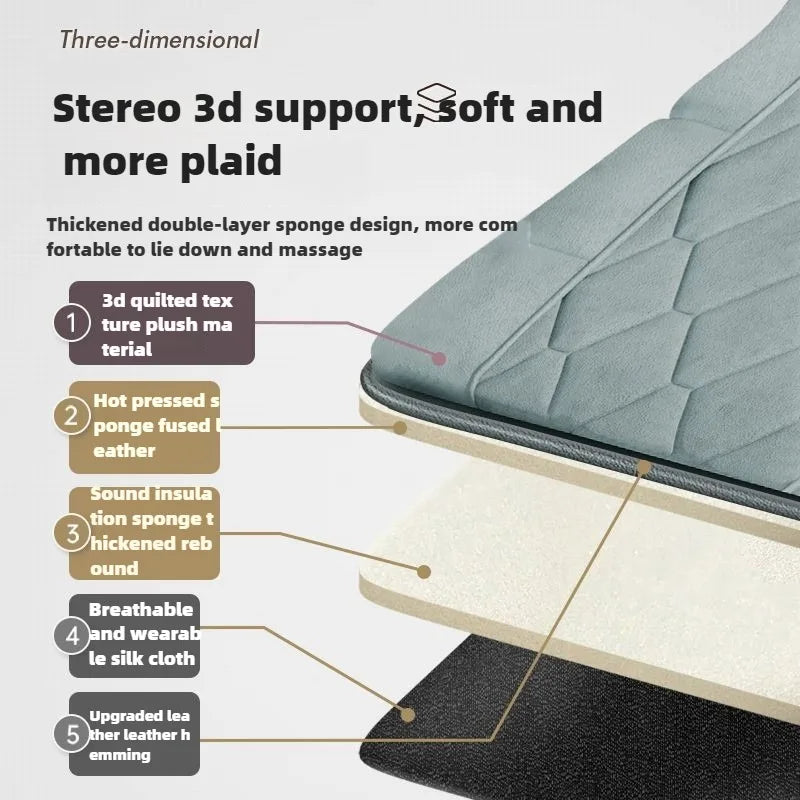 Full Body Massage Mat with Heat – Airbag Compression & Vibration Massage Cushion