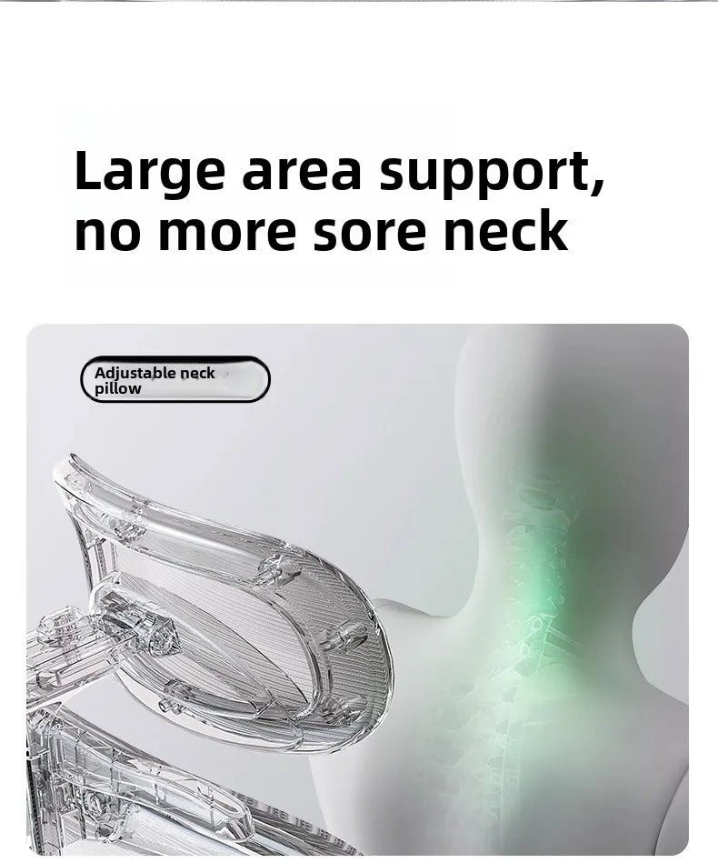 Ergonomic Gaming & Office Chair – Reclining with Lumbar Support & 4D Armrests