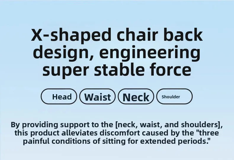Ergonomic Gaming & Office Chair – Reclining with Lumbar Support & 4D Armrests
