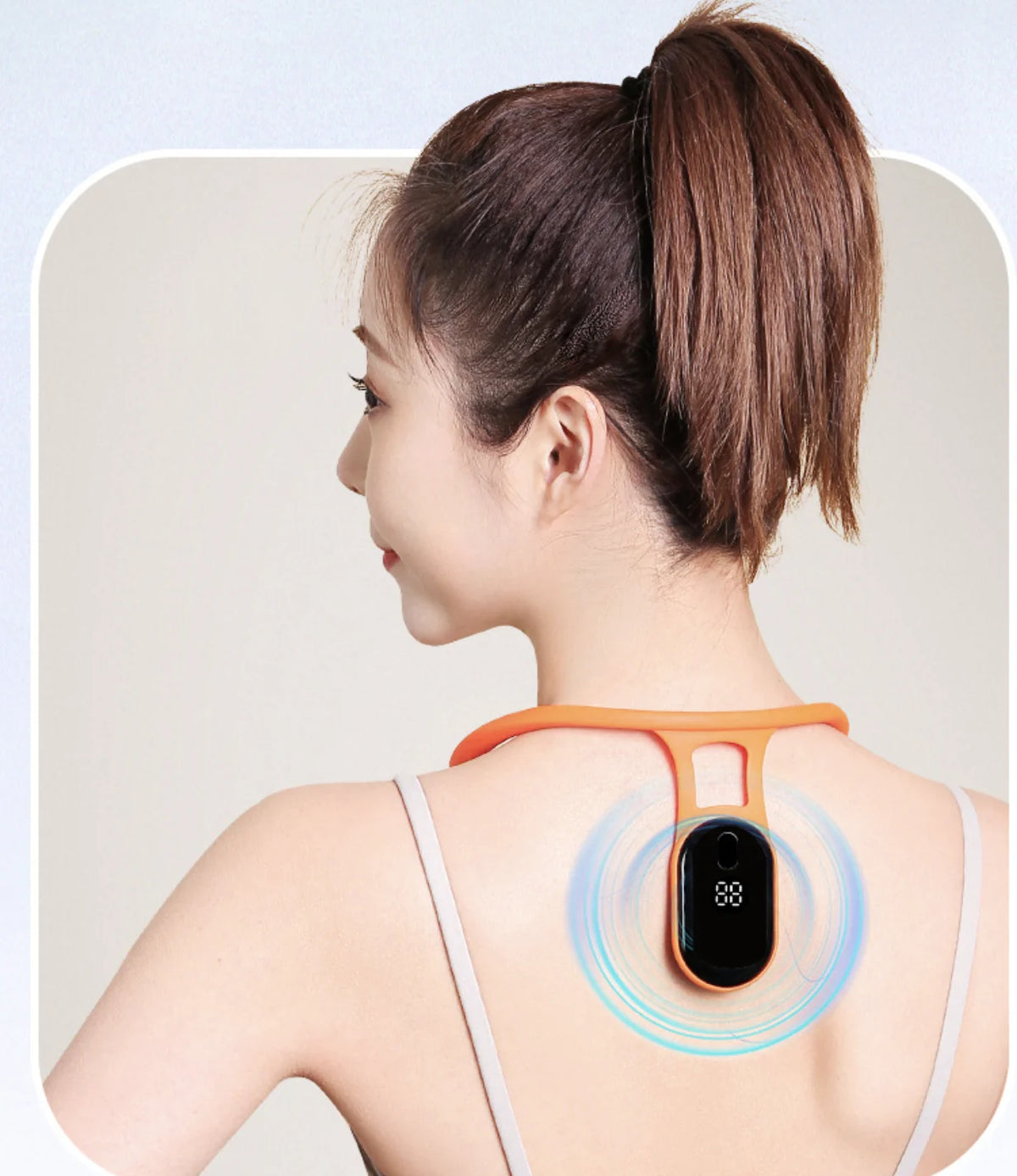 Smart Posture Corrector with Real-Time Vibration Reminder – Back Alignment Support
