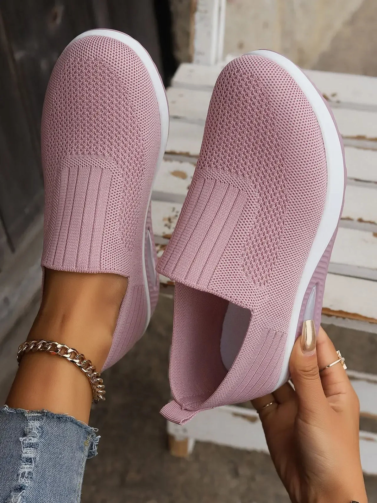 Women’s Breathable Air Cushion Running & Walking Sneakers