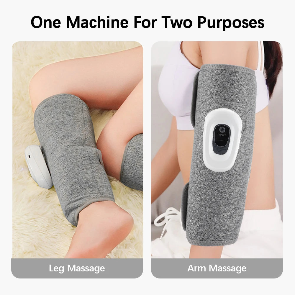 360° Air Compression Leg Massager – Wireless Calf Muscle Recovery