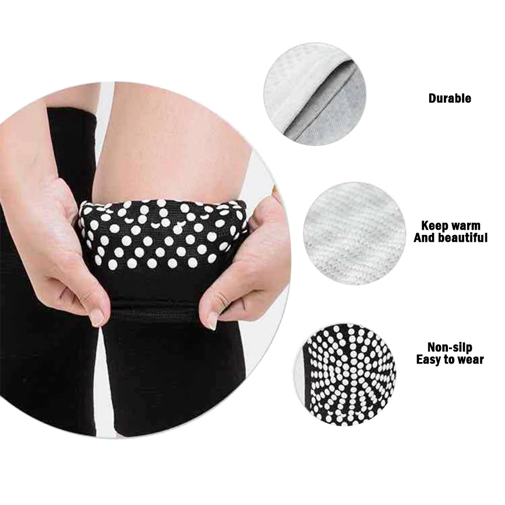 Self-Heating Knee Support Pads (1 Pair) – Warm Compression for Joint Comfort