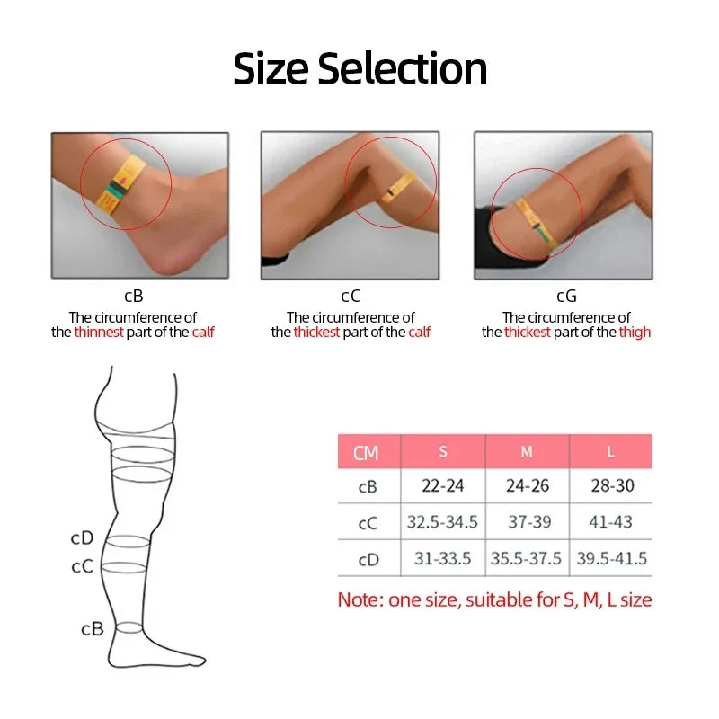 Running Compression Calf Sleeves – 20–30mmHg Leg Support for Men & Women