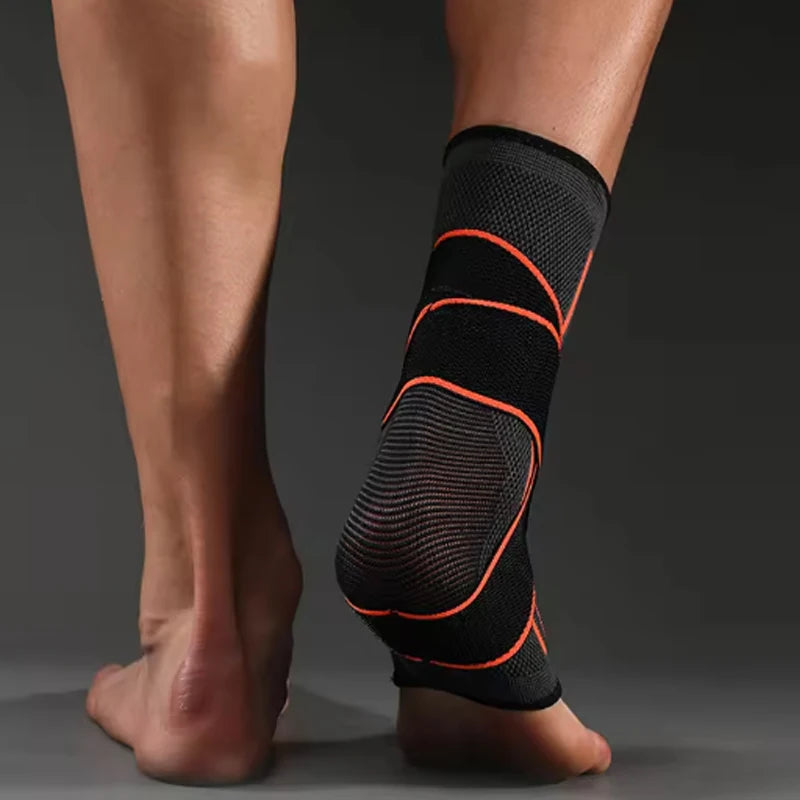 Ankle Compression Support Brace – Adjustable Sports Protection Sleeve
