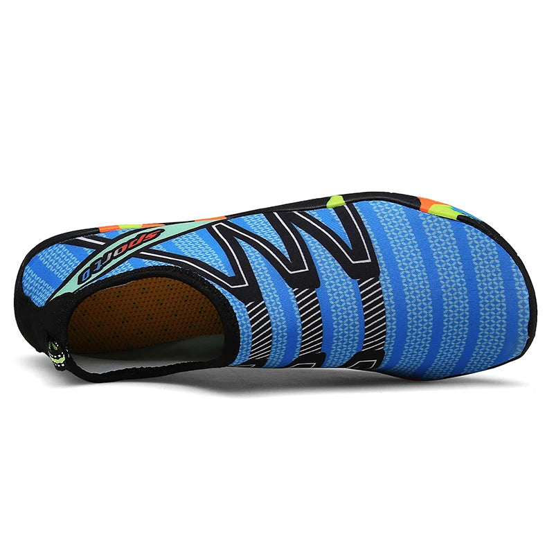 Unisex Aqua Water Shoes – Quick-Dry Barefoot Beach & Swim Sneakers