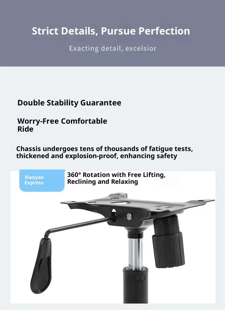 Adjustable Gaming & Office Chair – Reclining Ergonomic Comfort Seat