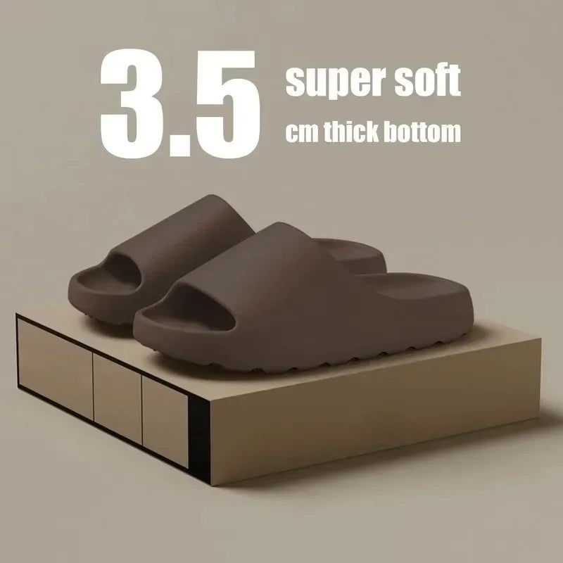 Cloud Slide Sandals – Thick Sole EVA Summer Slippers for Men & Women
