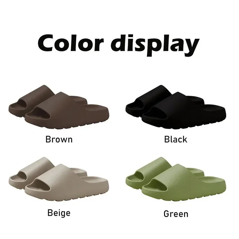 Cloud Slide Sandals – Thick Sole EVA Summer Slippers for Men & Women