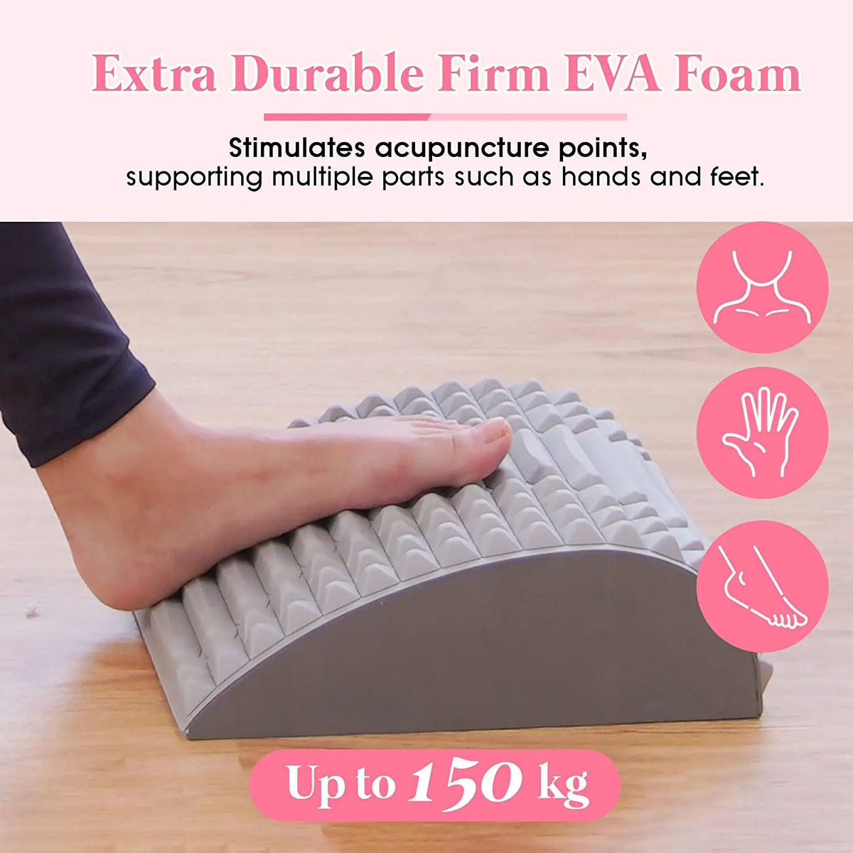 Lumbar Back Stretcher Pillow – Lower Back Support & Posture Alignment