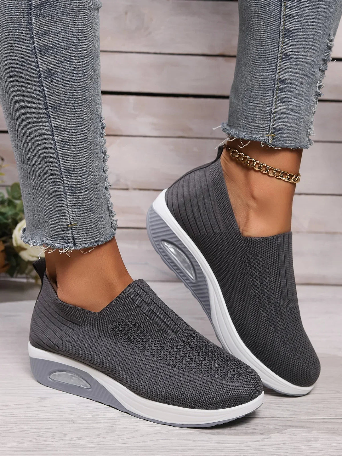 Women’s Breathable Air Cushion Running & Walking Sneakers