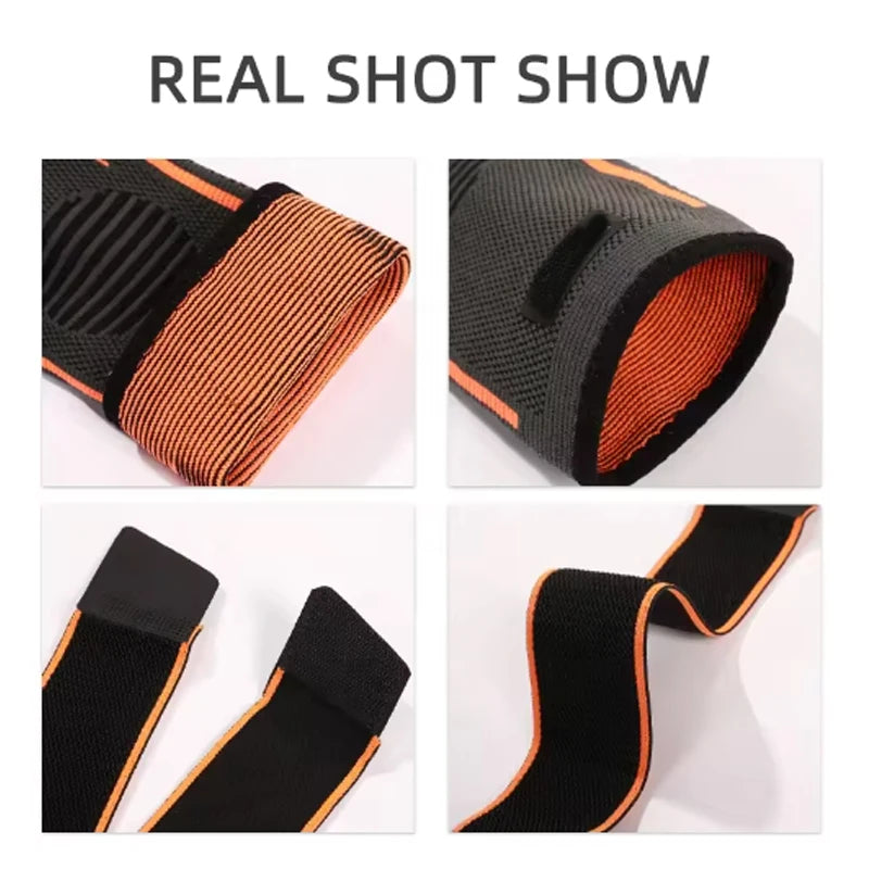 Ankle Compression Support Brace – Adjustable Sports Protection Sleeve