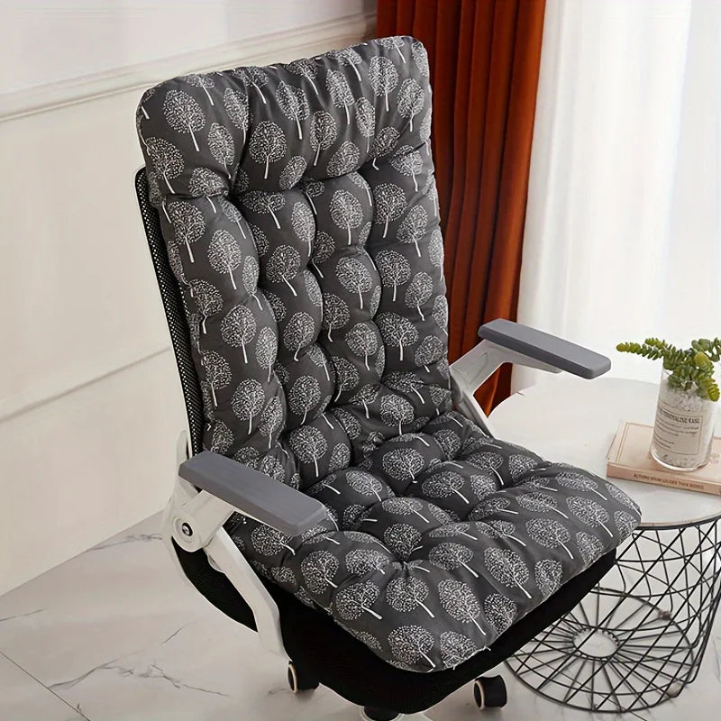 Ergonomic Seat Cushion with Back Support – Office Chair & Car Comfort Pad