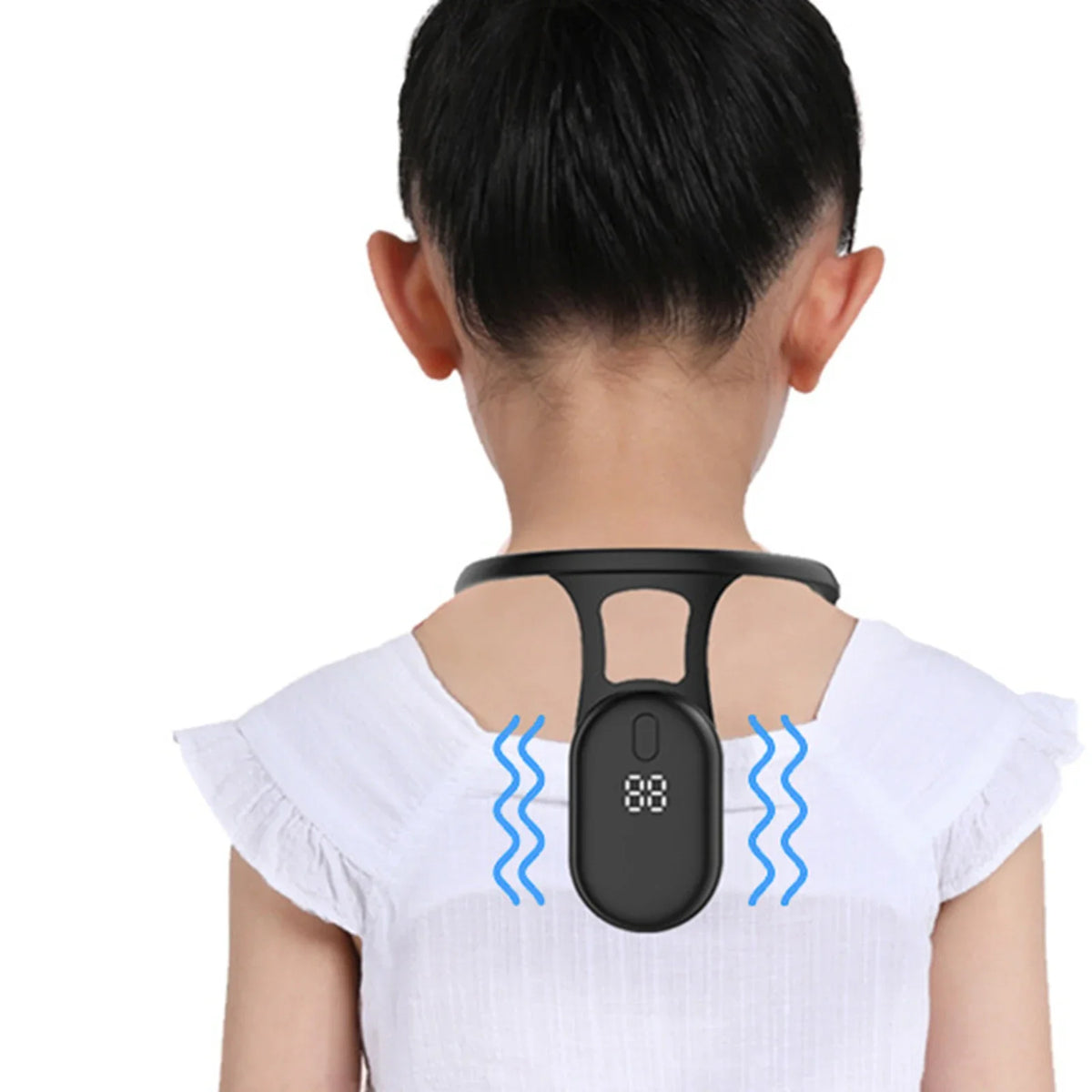 Smart Posture Corrector with Real-Time Vibration Reminder – Back Alignment Support