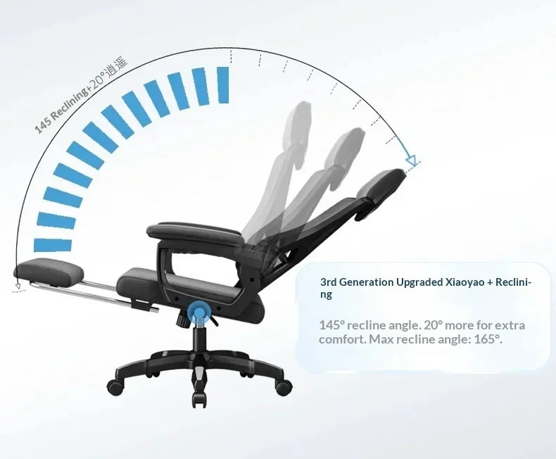 Adjustable Gaming & Office Chair – Reclining Ergonomic Comfort Seat