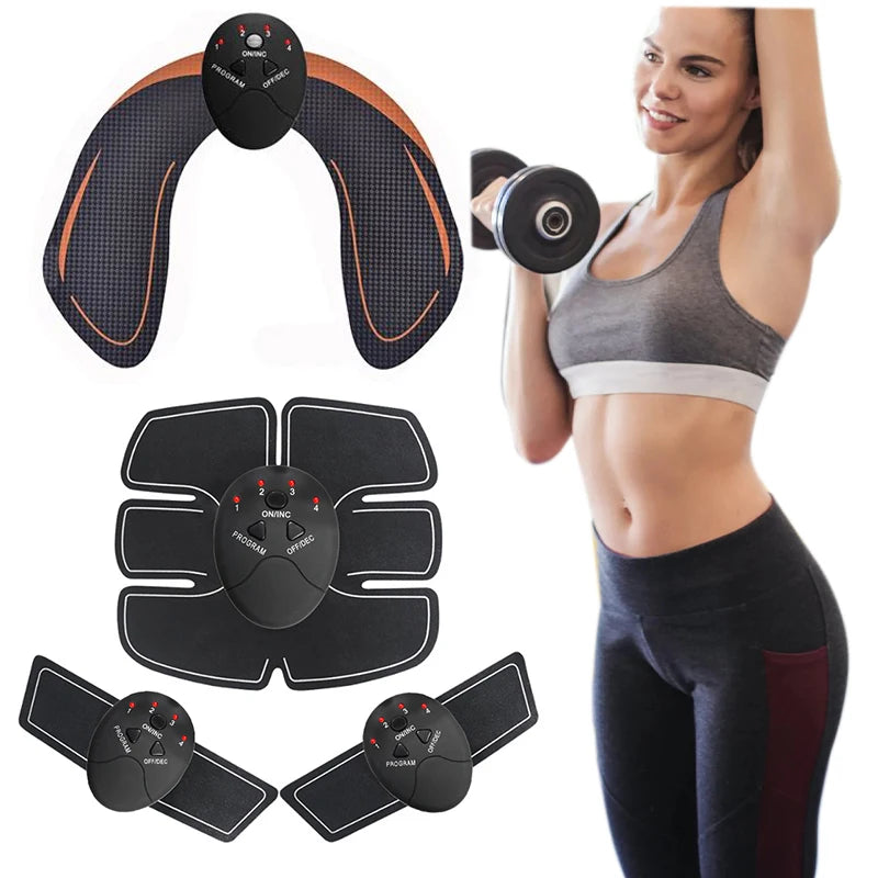 EMS Muscle Stimulator Belt – Wireless Ab, Arm & Leg Training Device