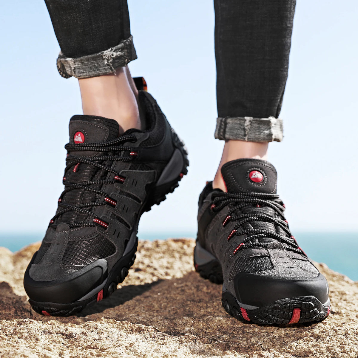 Men’s Trekking & Hiking Shoes – Wear-Resistant Outdoor Sneakers