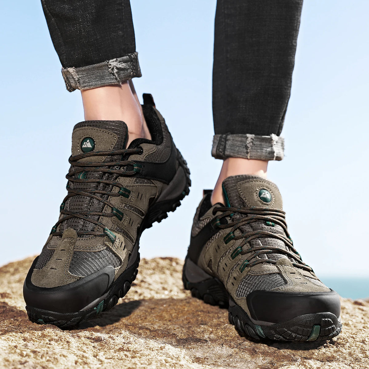 Men’s Trekking & Hiking Shoes – Wear-Resistant Outdoor Sneakers