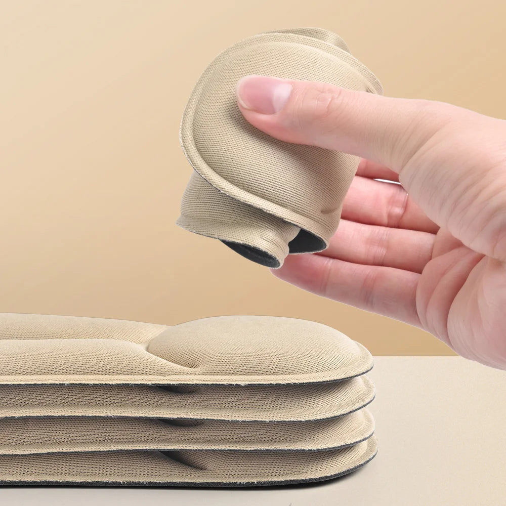 5D Memory Foam Insoles – Breathable Cushioned Support for Sports & Daily Wear