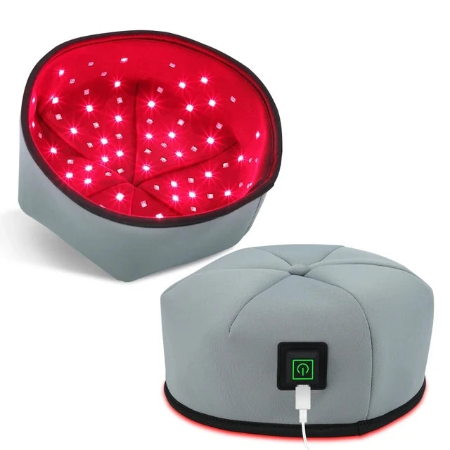 Red & Near Infrared Light Therapy Cap – 660nm & 830nm LED Hair Growth Device