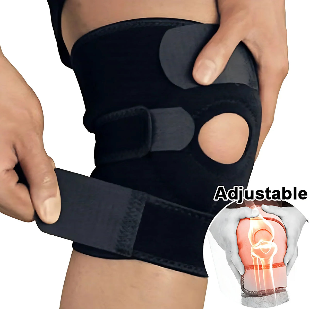 Orthopedic Knee Brace – Adjustable Patella Support & Joint Stabiliser