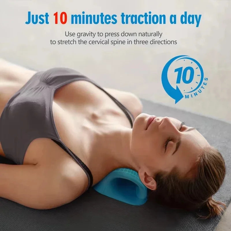 Portable Cervical Massage Pillow – Neck Alignment & Support Device