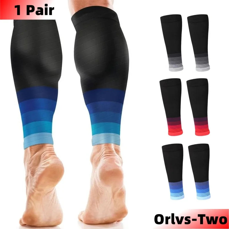 Running Compression Calf Sleeves – 20–30mmHg Leg Support for Men & Women