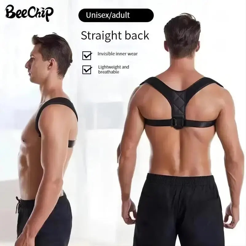 Adjustable Back Posture Corrector – Breathable Support Brace
